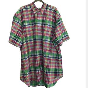 Ralph Lauren Plaid Men's Shirt - Size:2XLT